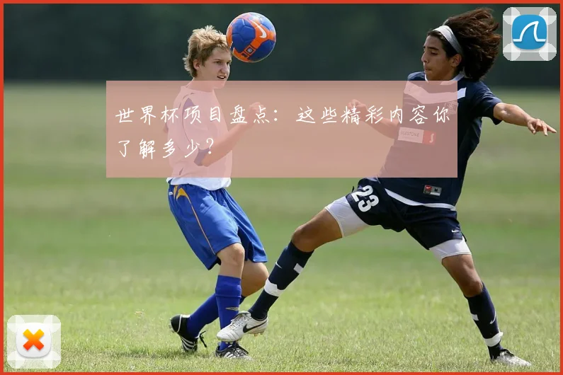 世界杯项目盘点：这些精彩内容你了解多少？